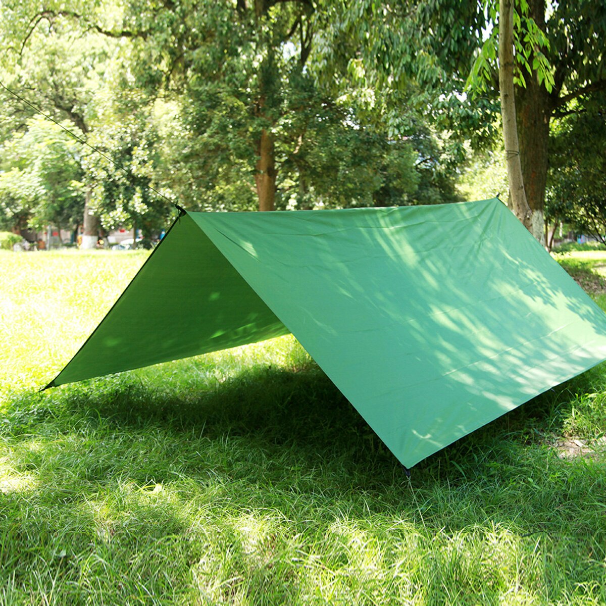 Cheap Goat Tents Outdoor Waterproof UV Resistant Camping Tarp Folding Tent Beach Shade Tarp Multifunctional Sunscreen Beach Pergola Shade Tent Tents 